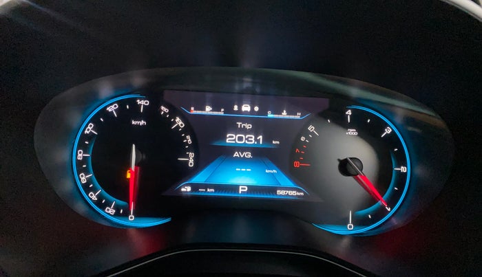 2020 MG HECTOR SHARP 1.5 DCT PETROL, Petrol, Automatic, 58,733 km, Odometer Image