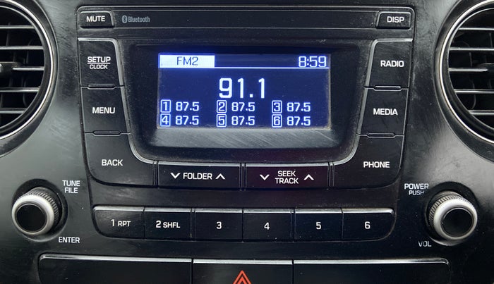 2018 Hyundai Grand i10 magna 1.2 crdi, Diesel, Manual, 65,324 km, Infotainment System