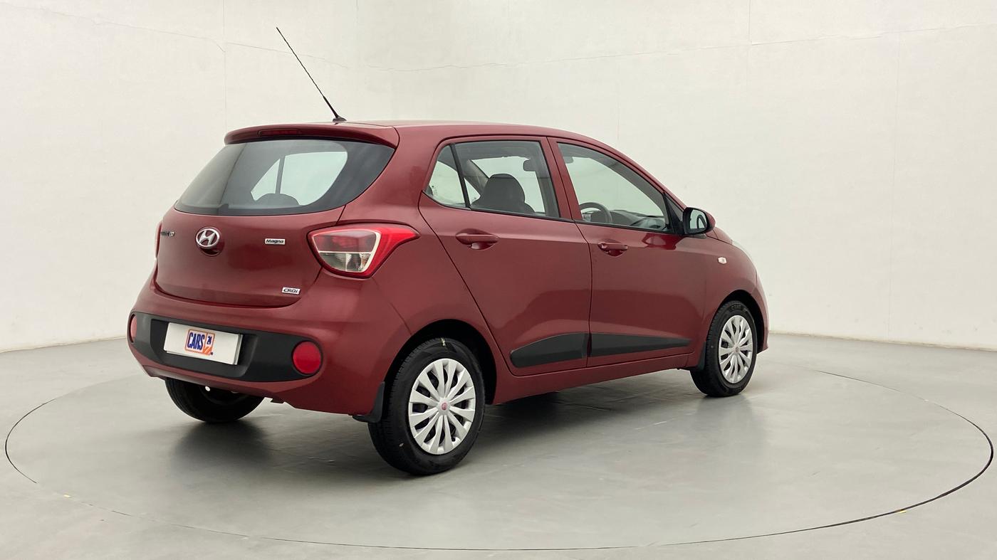 2018 Hyundai Grand i10 magna 1.2 crdi, Diesel, Manual, 65,324 km, Right Back Diagonal