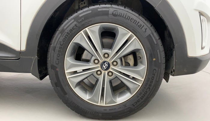 2016 Hyundai Creta SX PLUS AT 1.6 PETROL, Petrol, Automatic, 86,625 km, Right Front Wheel