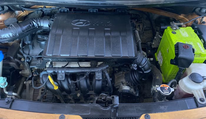 2016 Hyundai Grand i10 ASTA (O) 1.2 KAPPA VTVT, Petrol, Manual, 1,00,955 km, Engine View