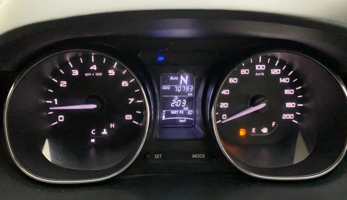 2018 Tata TIGOR XZA PETROL, Petrol, Automatic, 70,793 km, Odometer Image