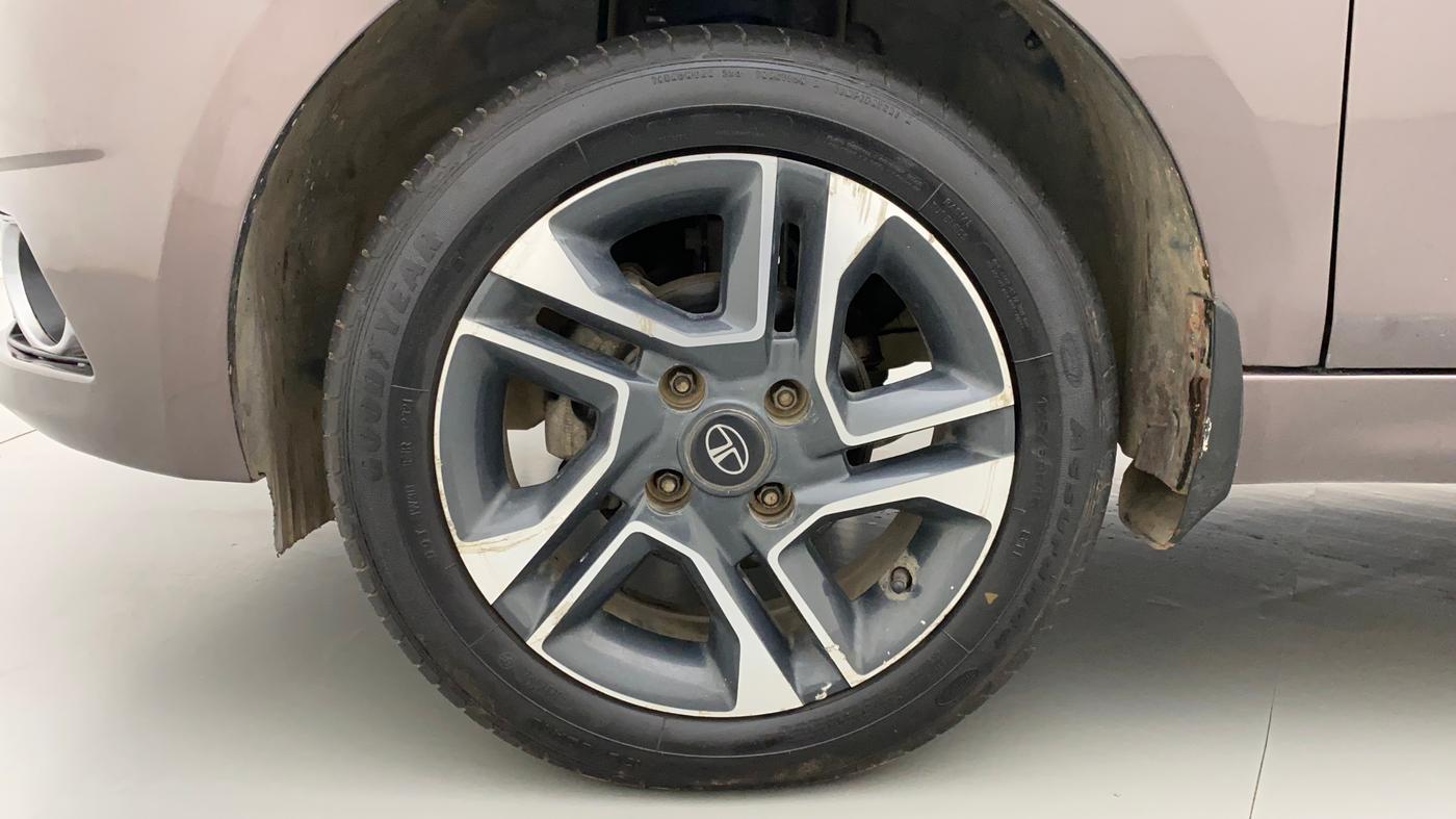 2018 Tata TIGOR XZA PETROL, Petrol, Automatic, 70,793 km, Left Front Wheel