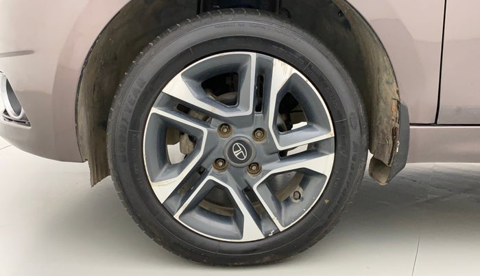 2018 Tata TIGOR XZA PETROL, Petrol, Automatic, 70,793 km, Left Front Wheel