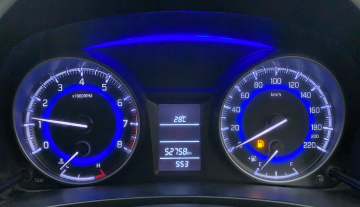 2020 Maruti Baleno DELTA PETROL 1.2, Petrol, Manual, 52,747 km, Odometer Image
