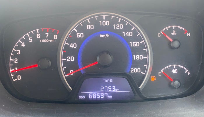 2017 Hyundai Grand i10 ERA 1.2 KAPPA VTVT, Petrol, Manual, 68,596 km, Odometer Image
