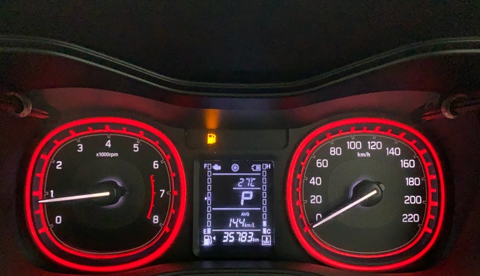 2021 Maruti Vitara Brezza ZXI AT SHVS, Petrol, Automatic, 35,713 km, Odometer Image