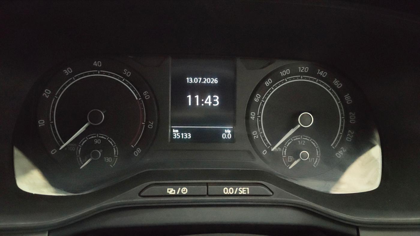 2021 Skoda KUSHAQ AMBITION 1.0L TSI AT, Petrol, Automatic, 35,109 km, Odometer Image