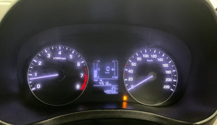 2019 Hyundai Creta SX 1.6 PETROL, Petrol, Manual, 49,010 km, Odometer Image