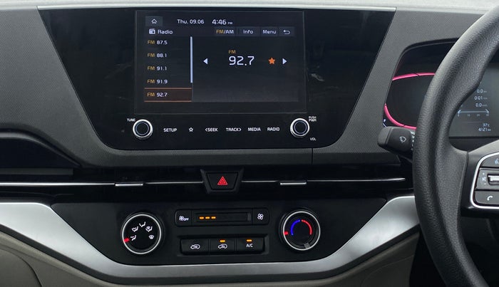 2022 KIA CARENS PRESTIGE 1.5G MT 7STR, Petrol, Manual, 4,162 km, Air Conditioner