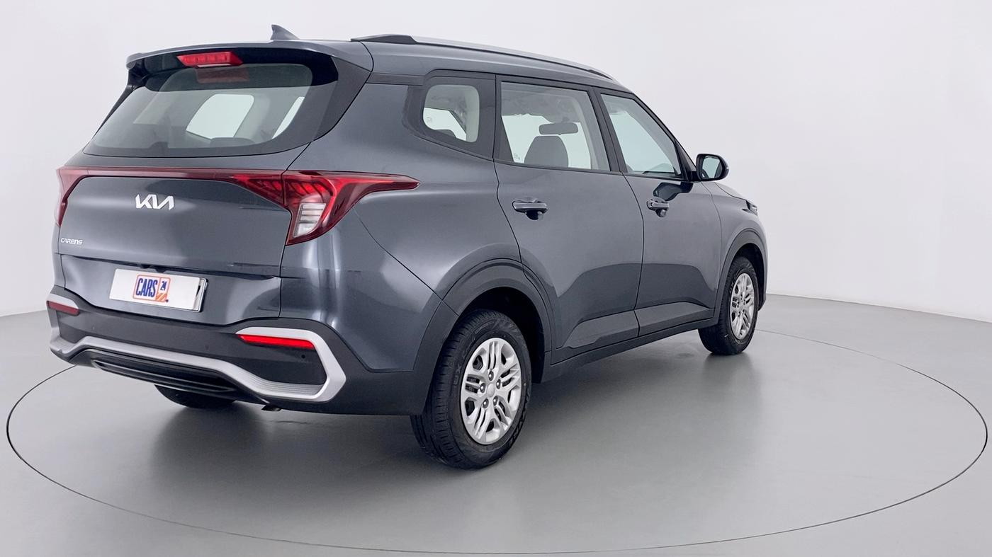2022 KIA CARENS PRESTIGE 1.5G MT 7STR, Petrol, Manual, 4,162 km, Right Back Diagonal