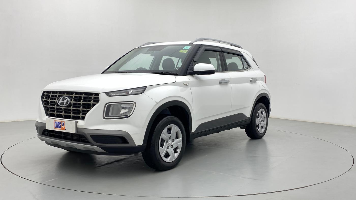 2020 Hyundai VENUE S MT 1.2 KAPPA, Petrol, Manual, 1,862 km, Left Front Diagonal