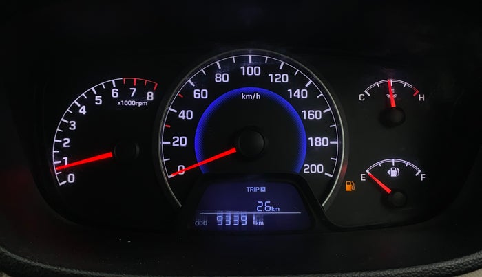 2015 Hyundai Grand i10 ASTA 1.2 KAPPA VTVT, Petrol, Manual, 93,383 km, Odometer Image