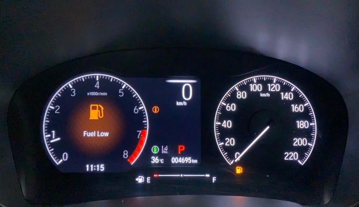 2023 Honda City 1.5L I-VTEC ZX CVT, Petrol, Automatic, 4,695 km, Odometer Image