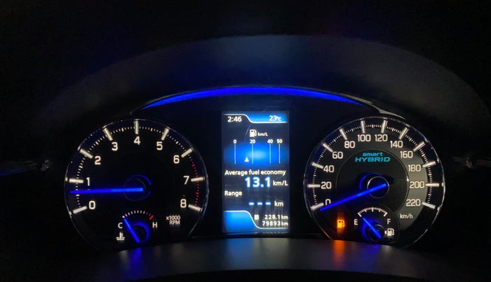 2019 Maruti Ciaz DELTA 1.5 SHVS MT PETROL, Petrol, Manual, 79,879 km, Odometer Image