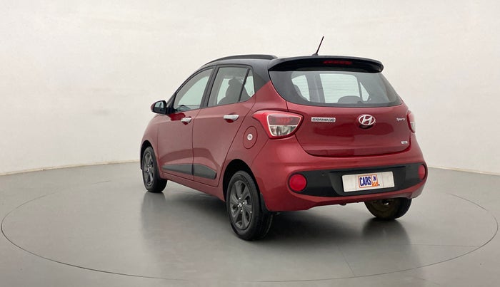 2019 Hyundai Grand i10 SPORTZ DUAL TONE 1.2 VTVT, Petrol, Manual, 10,618 km, Left Back Diagonal