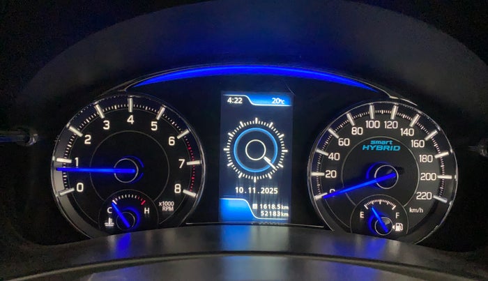 2019 Maruti Ciaz DELTA 1.5 SHVS MT PETROL, Petrol, Manual, 52,183 km, Odometer Image