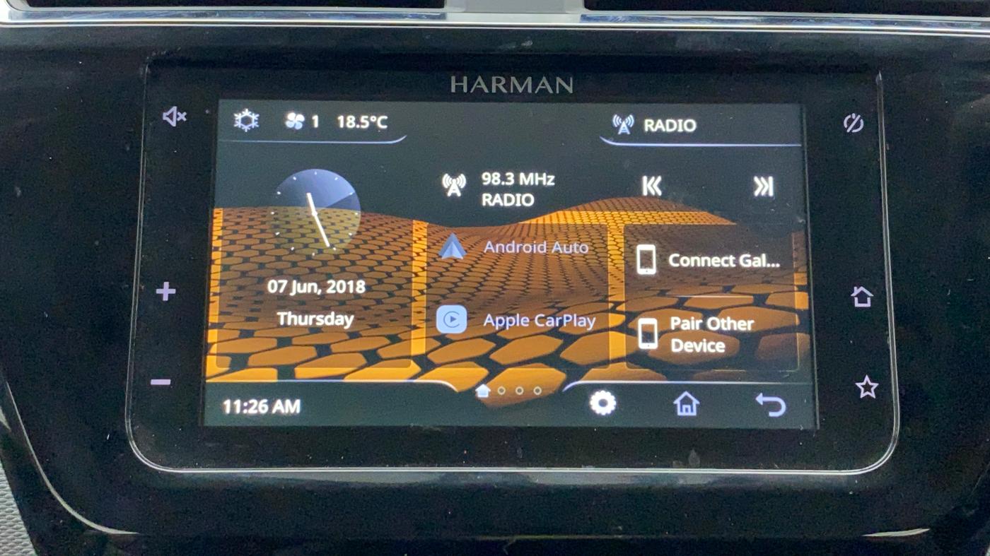 2021 Tata TIGOR XZ PLUS 1.2 REVOTRON, Petrol, Manual, 7,268 km, Infotainment System