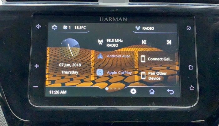 2021 Tata TIGOR XZ PLUS 1.2 REVOTRON, Petrol, Manual, 7,268 km, Infotainment System