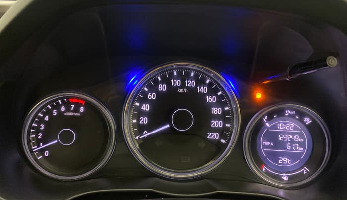 2018 Honda City 1.5L I-VTEC V MT, Petrol, Manual, 1,23,212 km, Odometer Image