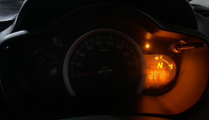 2016 Maruti Celerio ZXI AMT, Petrol, Automatic, 43,412 km, Odometer Image