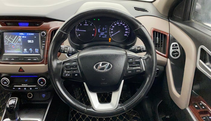 2018 Hyundai Creta 1.6 SX AT CRDI, Diesel, Automatic, 46,206 km, Steering Wheel Close Up