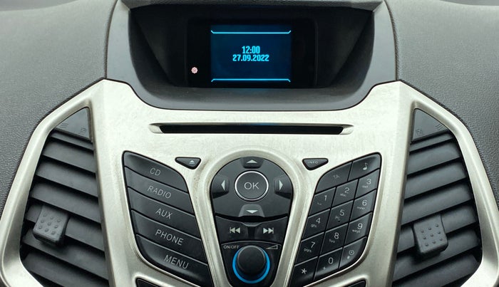 2015 Ford Ecosport 1.5 TITANIUM TI VCT AT, CNG, Automatic, 24,214 km, Infotainment System