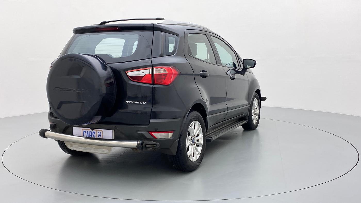 2015 Ford Ecosport 1.5 TITANIUM TI VCT AT, CNG, Automatic, 24,214 km, Right Back Diagonal