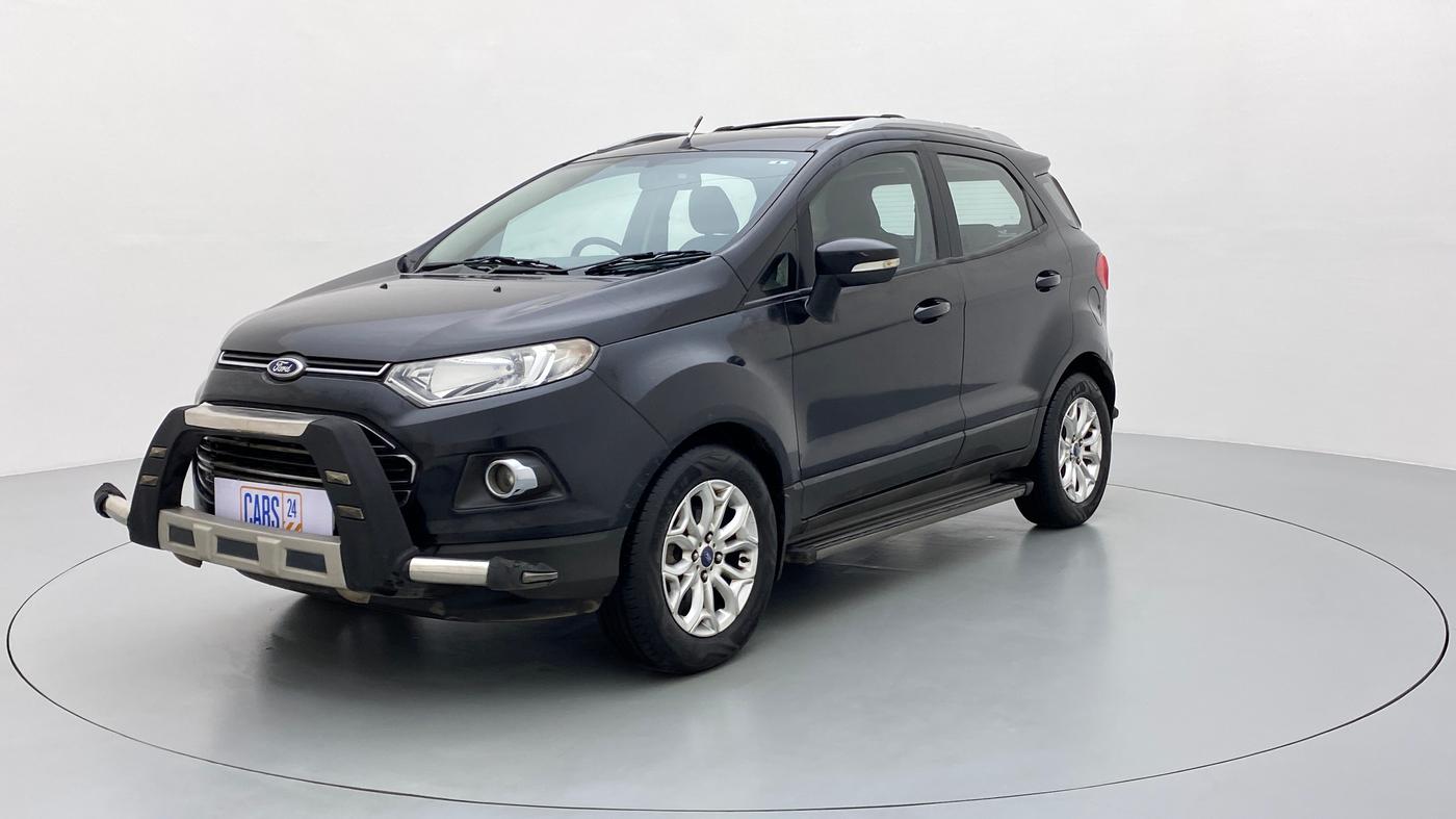 2015 Ford Ecosport 1.5 TITANIUM TI VCT AT, CNG, Automatic, 24,214 km, Left Front Diagonal