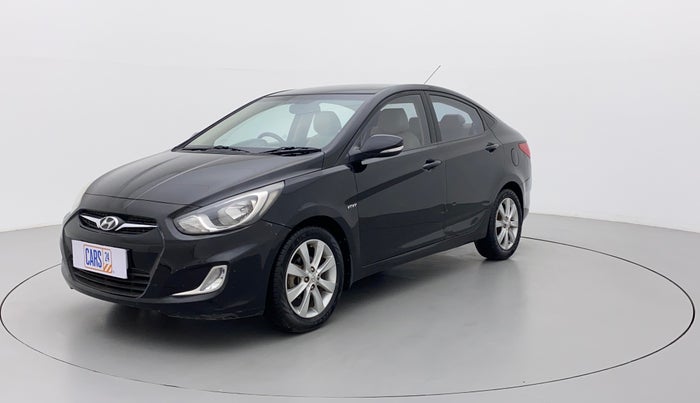 2012 Hyundai Verna FLUIDIC 1.6 VTVT SX, Petrol, Manual, 72,454 km, Left Front Diagonal