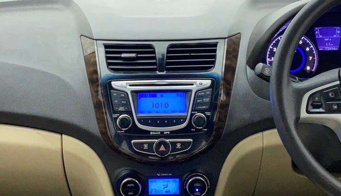 2012 Hyundai Verna FLUIDIC 1.6 VTVT SX, Petrol, Manual, 72,454 km, Air Conditioner