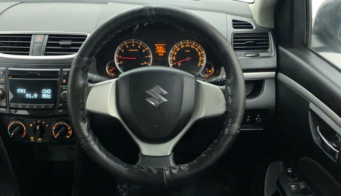 2012 Maruti Swift VXI, Petrol, Manual, 46,051 km, Steering Wheel Close Up