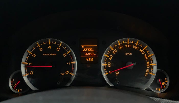 2012 Maruti Swift VXI, Petrol, Manual, 46,051 km, Odometer Image