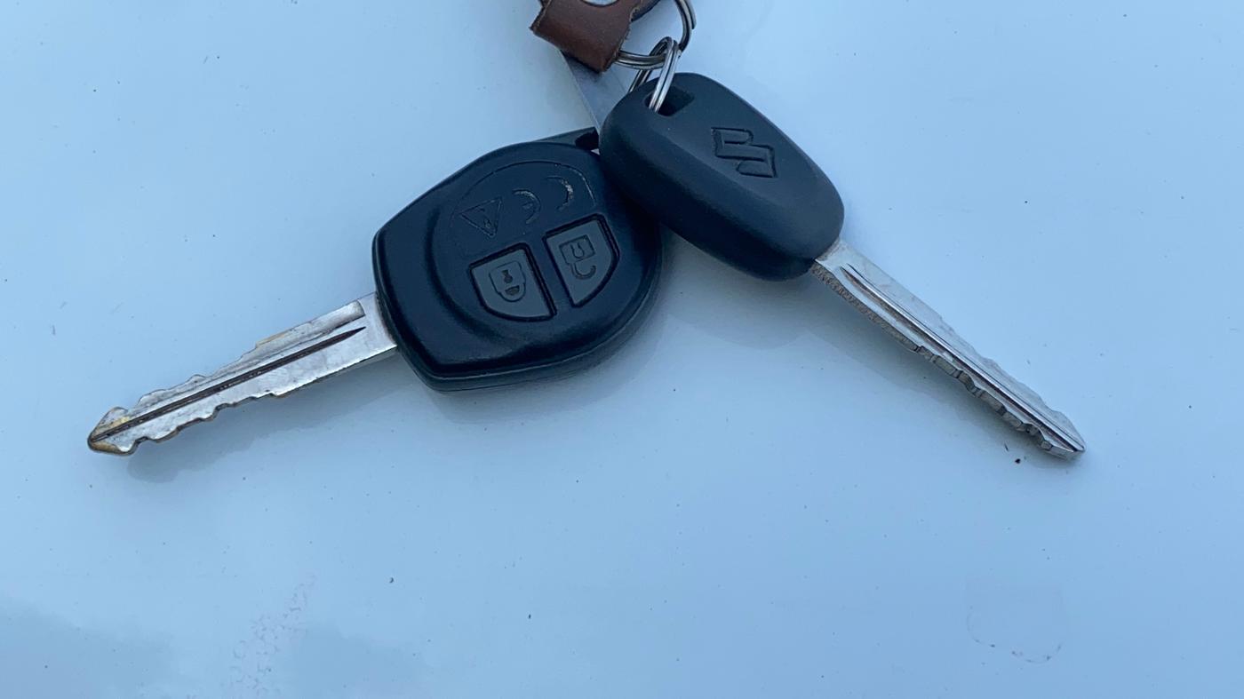 2022 Maruti S PRESSO VXI (O) CNG, CNG, Manual, 40,319 km, Key Close Up