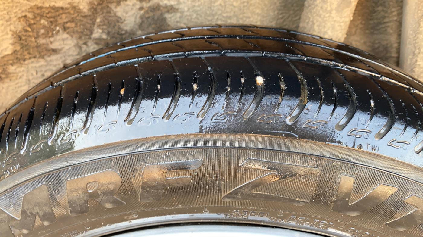 2022 Maruti S PRESSO VXI (O) CNG, CNG, Manual, 40,319 km, Left Rear Tyre Tread