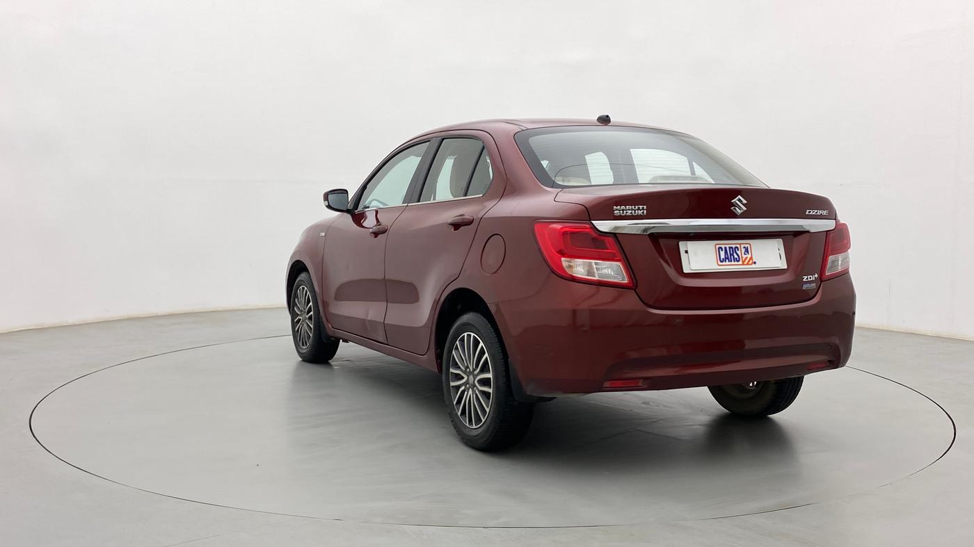 2018 Maruti Dzire ZDI PLUS AMT, Diesel, Automatic, 88,994 km, Left Back Diagonal