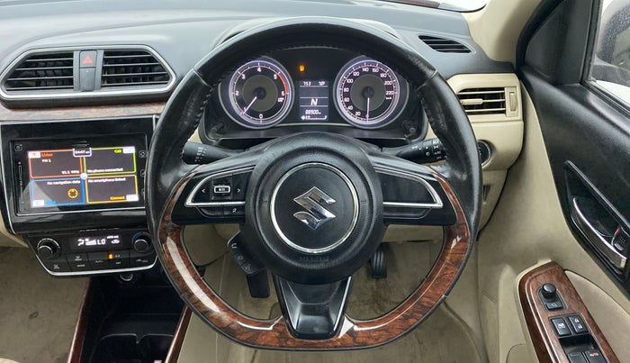 2018 Maruti Dzire ZDI PLUS AMT, Diesel, Automatic, 88,994 km, Steering Wheel Close Up