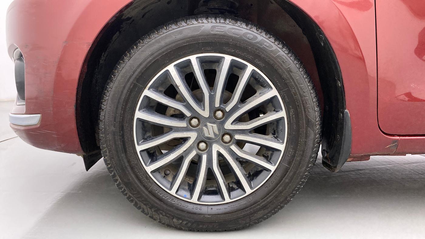 2018 Maruti Dzire ZDI PLUS AMT, Diesel, Automatic, 88,994 km, Left Front Wheel