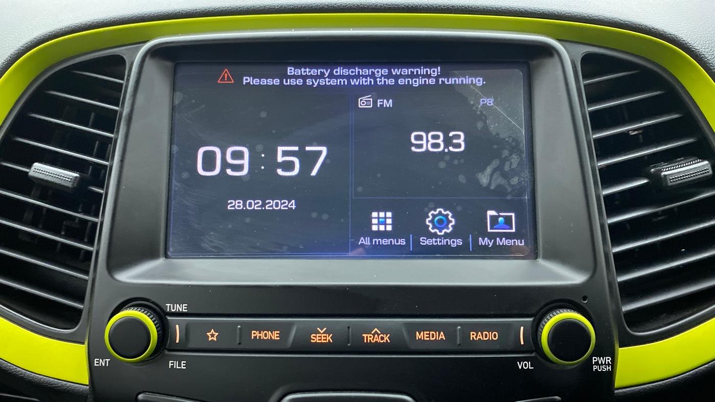 2019 Hyundai NEW SANTRO SPORTZ AMT, Petrol, Automatic, 18,948 km, Infotainment System
