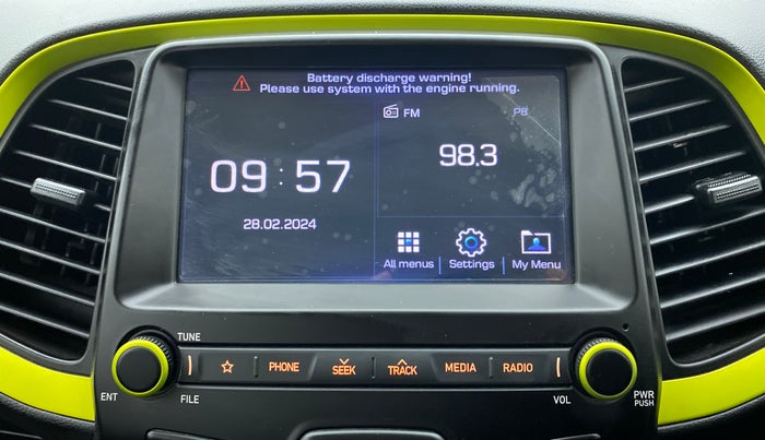 2019 Hyundai NEW SANTRO SPORTZ AMT, Petrol, Automatic, 18,948 km, Infotainment System