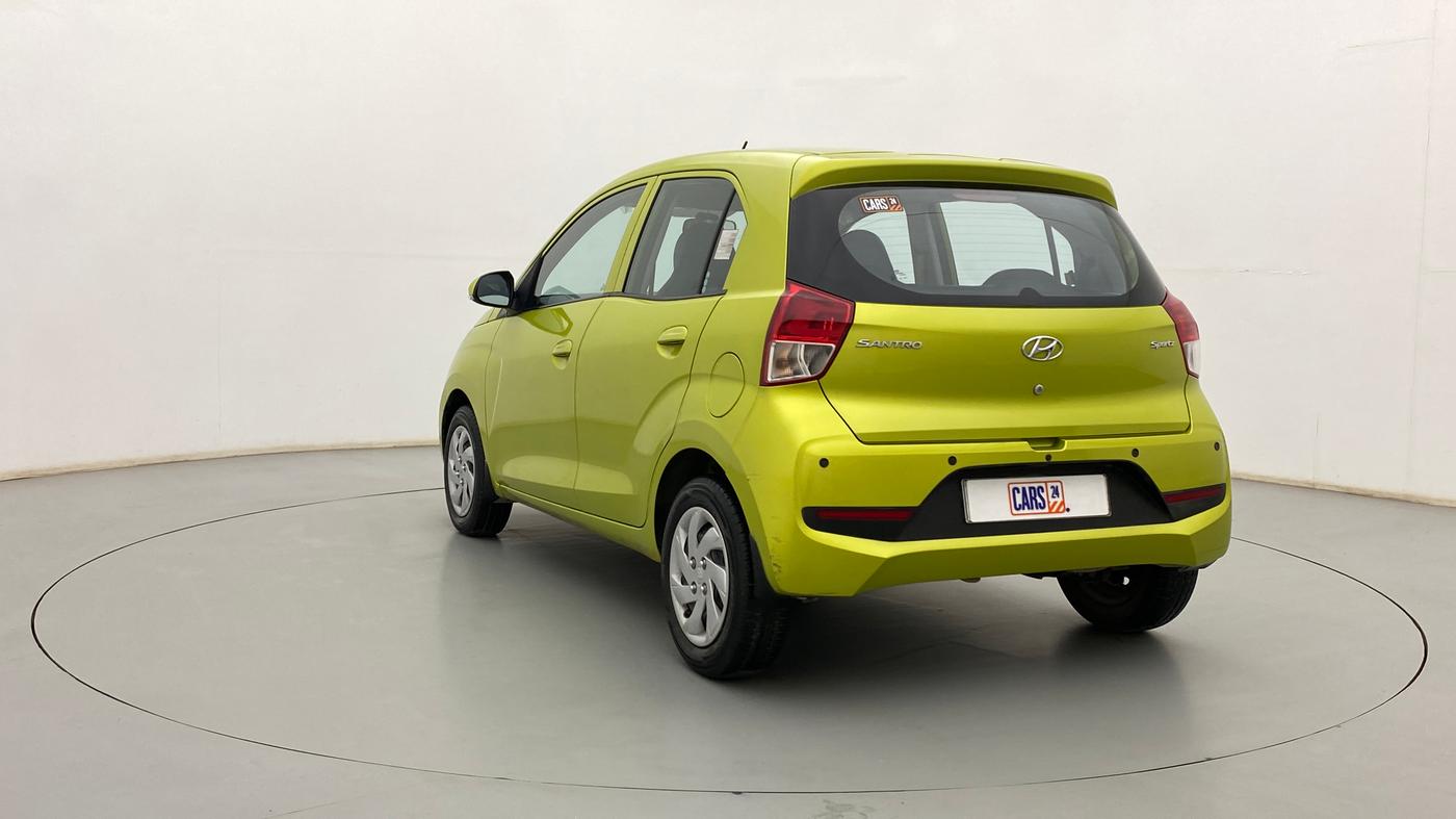 2019 Hyundai NEW SANTRO SPORTZ AMT, Petrol, Automatic, 18,948 km, Left Back Diagonal