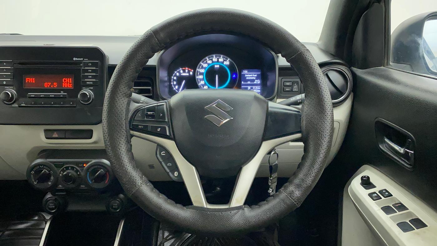 2018 Maruti IGNIS DELTA 1.2, Petrol, Manual, 23,156 km, Steering Wheel Close Up