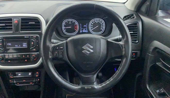 2020 Maruti Vitara Brezza VXI, Petrol, Manual, 14,534 km, Steering Wheel Close Up