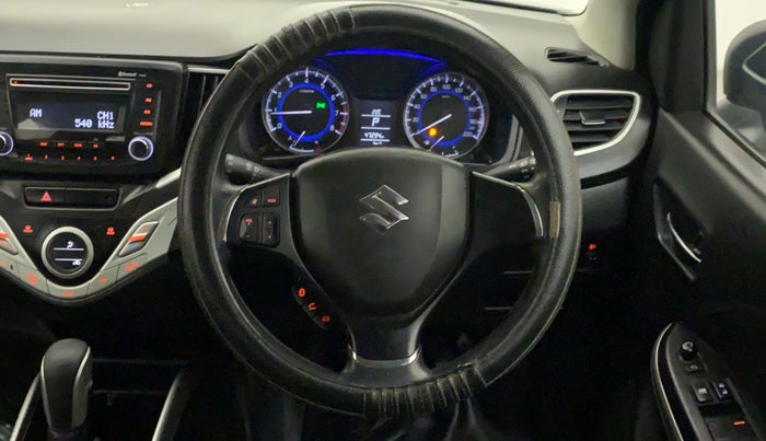 2018 Maruti Baleno DELTA CVT PETROL 1.2, Petrol, Automatic, 47,469 km, Steering Wheel Close Up