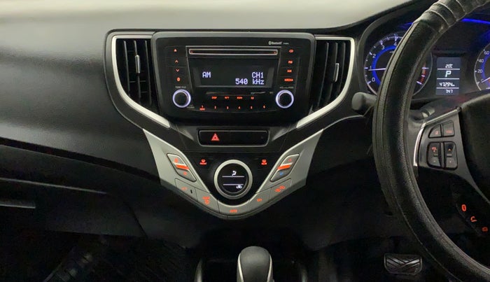 2018 Maruti Baleno DELTA CVT PETROL 1.2, Petrol, Automatic, 47,469 km, Air Conditioner