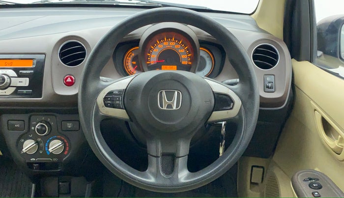 2013 Honda Brio 1.2 S MT I VTEC, Petrol, Manual, 36,256 km, Steering Wheel Close Up