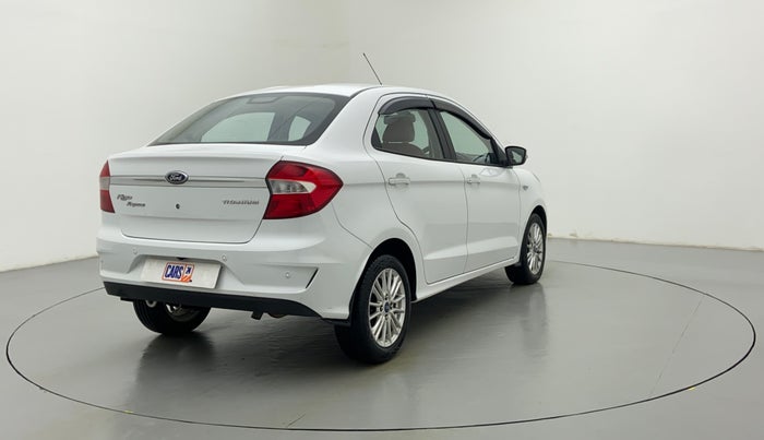 2019 Ford Figo Aspire 1.2 TITANIUM+ PETROL, Petrol, Manual, 10,128 km, Right Back Diagonal