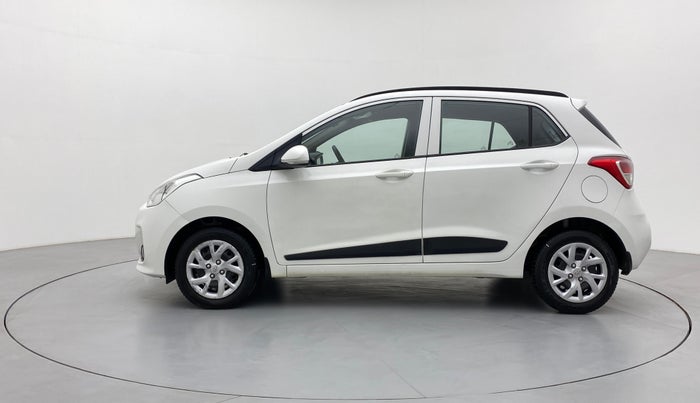 2017 Hyundai Grand i10 Sportz(O) 1.2 MT, Petrol, Manual, 30,600 km, Left Side