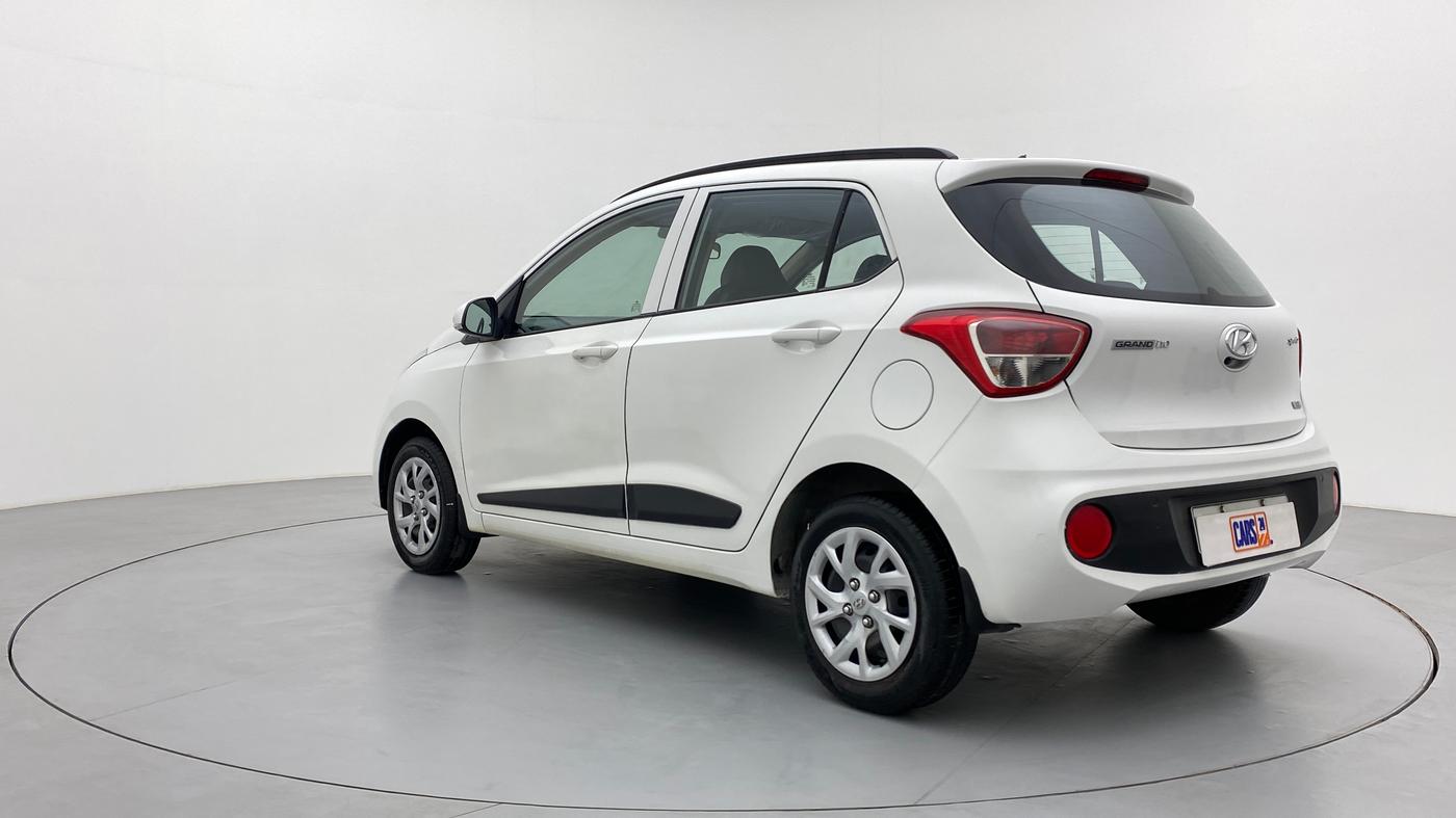 2017 Hyundai Grand i10 Sportz(O) 1.2 MT, Petrol, Manual, 30,600 km, Left Back Diagonal