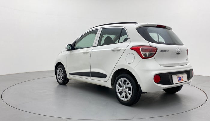 2017 Hyundai Grand i10 Sportz(O) 1.2 MT, Petrol, Manual, 30,600 km, Left Back Diagonal
